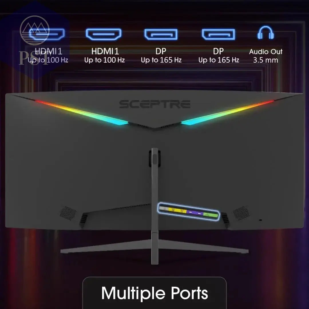 34-Inch Curved Ultrawide WQHD Monitor 3440 x 1440 R1500 up to 165Hz DisplayPort x2 99% sRGB 1ms Picture by Picture, Machine PST PS Tradings PST PS Tradings PST PS Tradings 34-Inch Curved Ultrawide WQHD Monitor 3440 x 1440 R1500 up to 165Hz DisplayPort x2 99% sRGB 1ms Picture by Picture, Machine