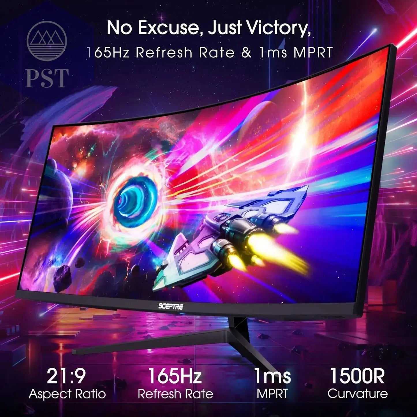 34-Inch Curved Ultrawide WQHD Monitor 3440 x 1440 R1500 up to 165Hz DisplayPort x2 99% sRGB 1ms Picture by Picture, Machine PST PS Tradings PST PS Tradings PST PS Tradings 34-Inch Curved Ultrawide WQHD Monitor 3440 x 1440 R1500 up to 165Hz DisplayPort x2 99% sRGB 1ms Picture by Picture, Machine