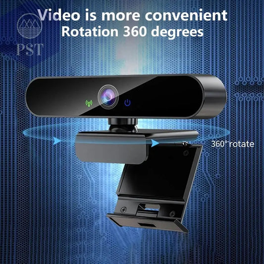 4K USB Webcam mit Mikrofon für PC & Live-Streaming PST PS Tradings 4K USB Webcam mit Mikrofon für PC & Live-Streaming