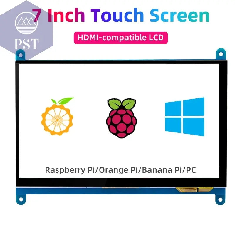 7-Zoll-Touchscreen Raspberry Pi 5 kapazitives HDMI-kompatibles TFT-LCD für Orange Pi 5 Plus 3B RPI 5 4B 3B+ PC Windows AIDA64 Computer & Office - Security & Protection - Video Surveillance - CCTV Accessories PST PS Tradings