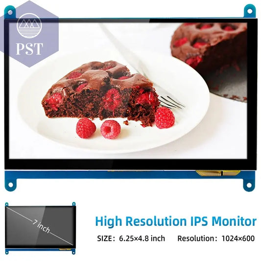 7-Zoll-Touchscreen Raspberry Pi 5 kapazitives HDMI-kompatibles TFT-LCD für Orange Pi 5 Plus 3B RPI 5 4B 3B+ PC Windows AIDA64 Computer & Office - Security & Protection - Video Surveillance - CCTV Accessories PST PS Tradings