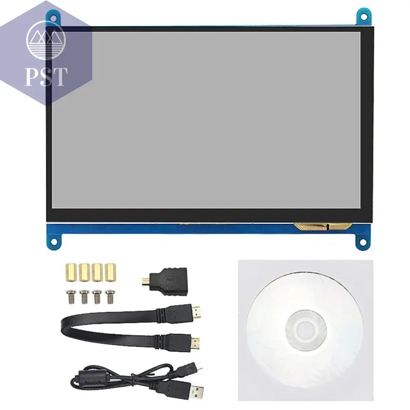 7-Zoll-Touchscreen Raspberry Pi 5 kapazitives HDMI-kompatibles TFT-LCD für Orange Pi 5 Plus 3B RPI 5 4B 3B+ PC Windows AIDA64 Computer & Office - Security & Protection - Video Surveillance - CCTV Accessories PST PS Tradings