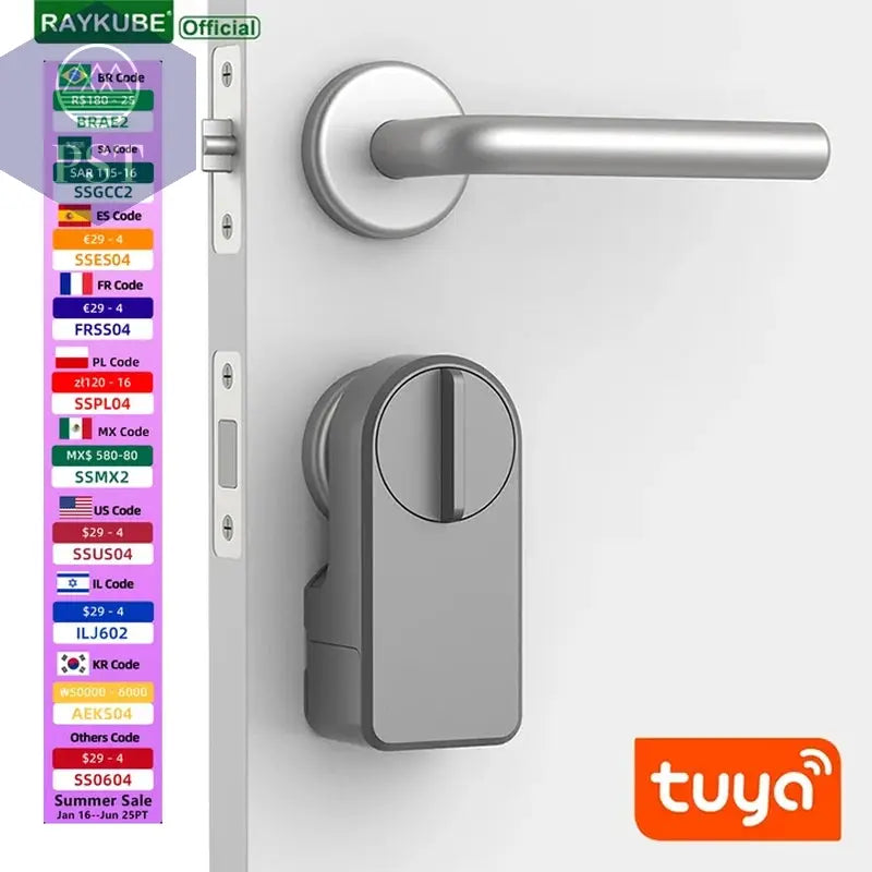 A1 Pro Bluetooth Smart Türschloss Tuya APP Fernbedienung Keyless Entsperren Smart Life Zylinder Einfache Installation PST PS Tradings PST PS Tradings PST PS Tradings A1 Pro Bluetooth Smart Türschloss Tuya APP Fernbedienung Keyless Entsperren Smart Life Zylinder Einfache Installation