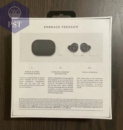 Bang & Olufsen E8 2.0 Beoplay Black Wireless Bluetooth earphones, Sealed PST PS Tradings PST PS Tradings Default PST PS Tradings Bang & Olufsen E8 2.0 Beoplay Black Wireless Bluetooth earphones, Sealed