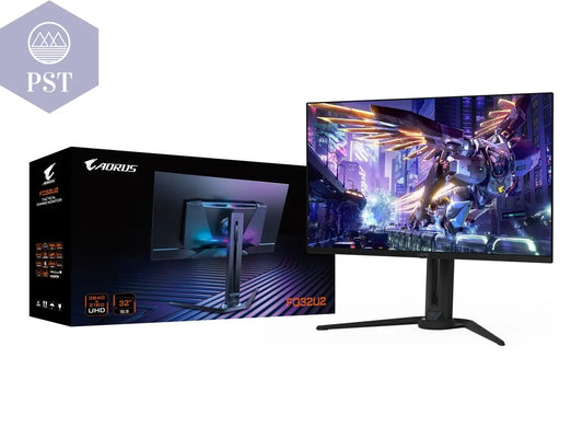 GIGABYTE AORUS FO32U2 80,01cm 31,5Zoll OLED 3840x2160 UHD 240Hz 250cd/m2 2xHDMI 2.1 1xDP 1.4 PST PS Tradings Display Monitor PST PS Tradings PST PS Tradings