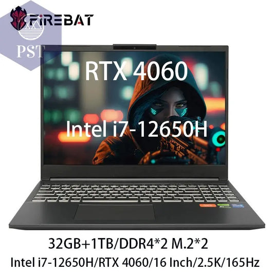 Gaming Laptop FIREBAT T6A 16 Zoll Intel i7 RTX 4060 PST PS Tradings PST PS Tradings PST PS Tradings Gaming Laptop FIREBAT T6A 16 Zoll Intel i7 RTX 4060
