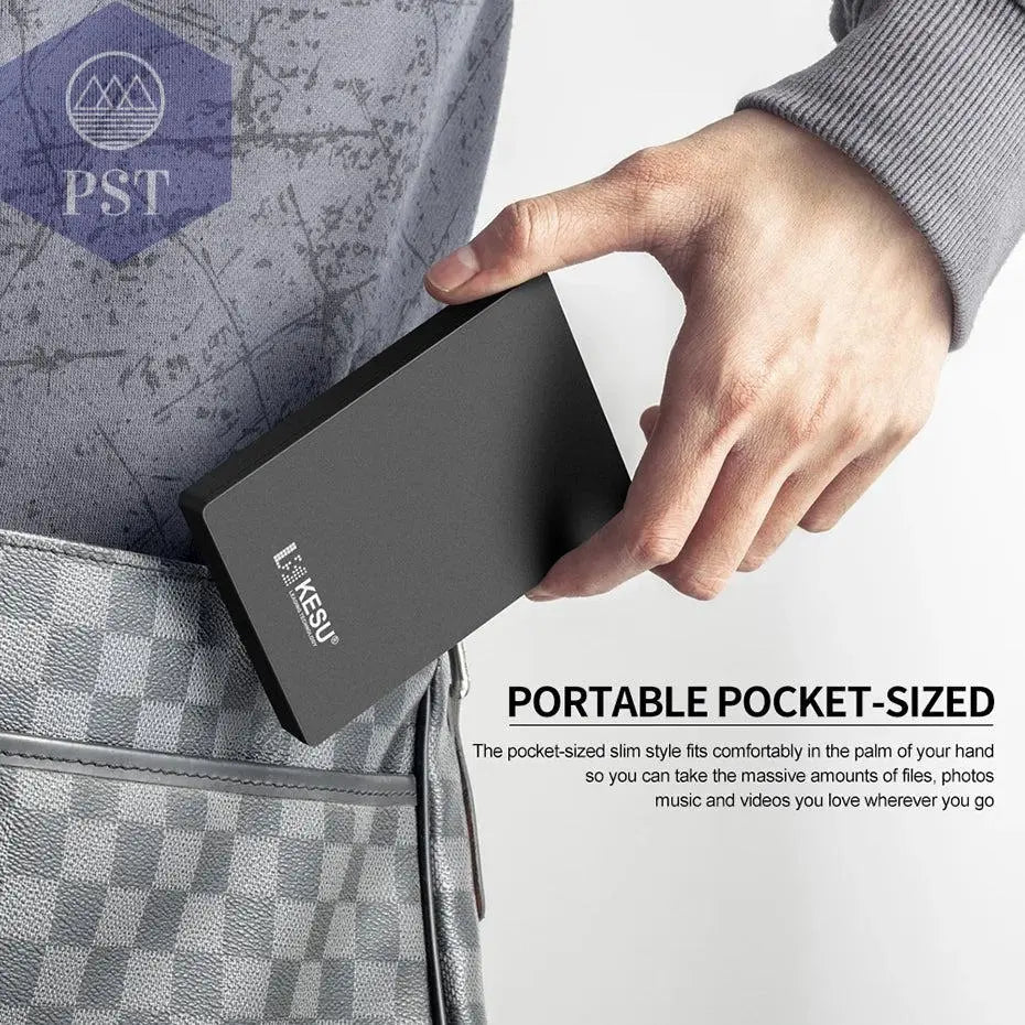 HDD Portable External Hard Drive 2tb/1tb/500gb 2.5" USB Hard Disk Storage memory for PC, Desktop tablets Laptop MacBook Computer - PST PS Tradings