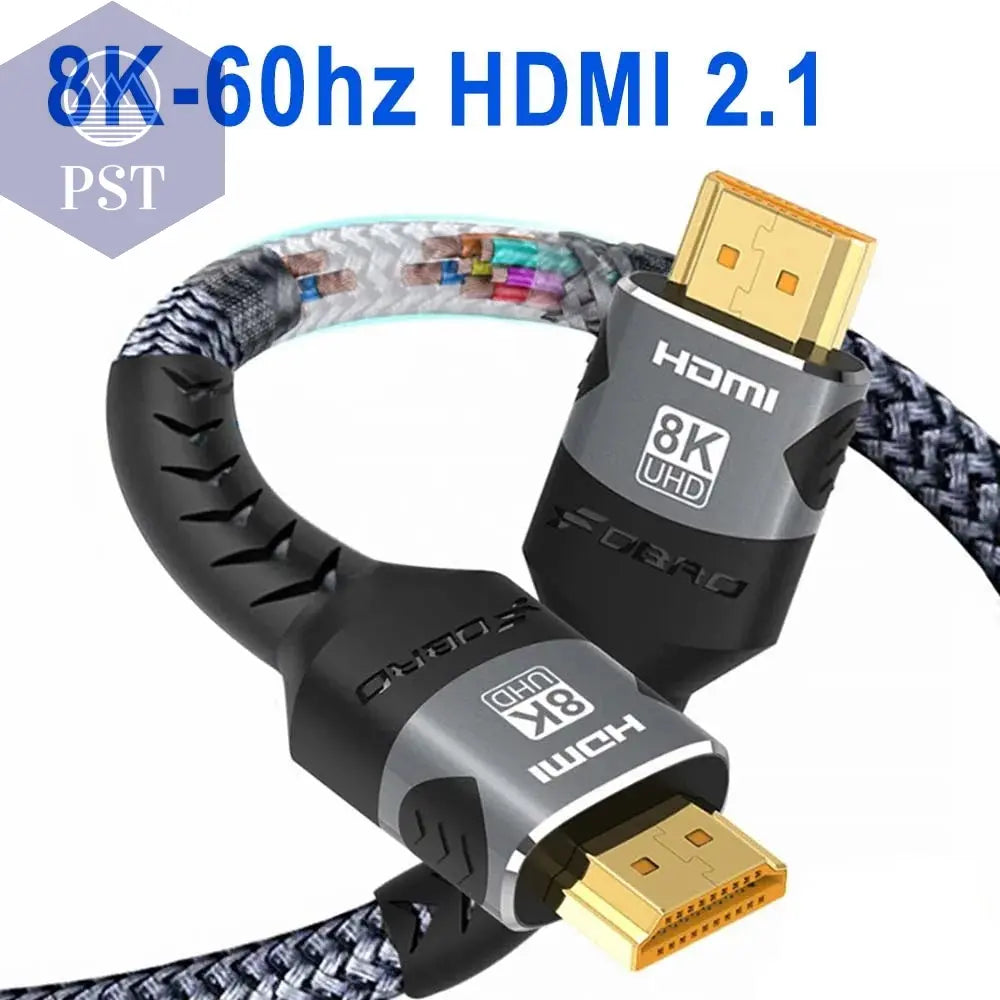 HDMI-kompatibles Kabel HDMI 2,0 4k 60Hz HDMI-Kabel 6,6 Fuß, 18 Gbit/s Hoch geschwindigkeit 2,0 geflochtenes Kabel kompatibler TV PS3/4 Projektor 1m 2m 3m PST PS Tradings