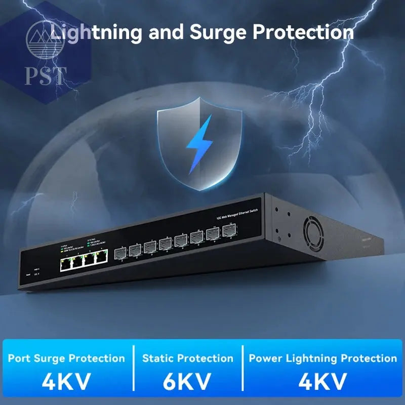 HORACO 12-Port 10G Web Managed Switch PST PS Tradings Switch PST PS Tradings PST PS Tradings HORACO 12-Port 10G Web Managed Switch Switch