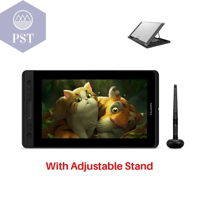 HUION KAMVAS Pro 13 GT-133 Pen Display Digital Graphic Tablet Monitor Battery-Free 8192 levels Pen Drawing Monitor Tilt Function - PST PS Tradings