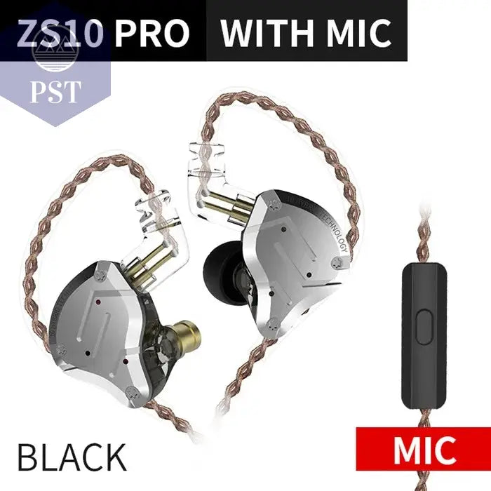 KZ ZS10 Pro: Premium Noise Cancelling Earphones PST PS Tradings KZ ZS10 Pro: Premium Noise Cancelling Earphones