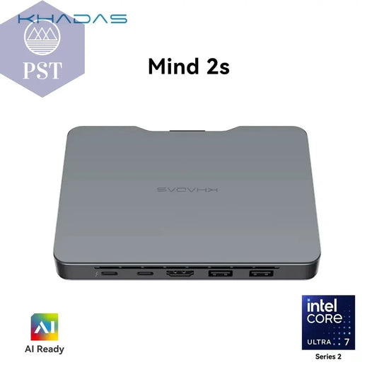 Khadas Mind 2s Mini PC: Intel Core Ultra 7, 64GB PST PS Tradings Computers PST PS Tradings PST PS Tradings Khadas Mind 2s Mini PC: Intel Core Ultra 7, 64GB Computers