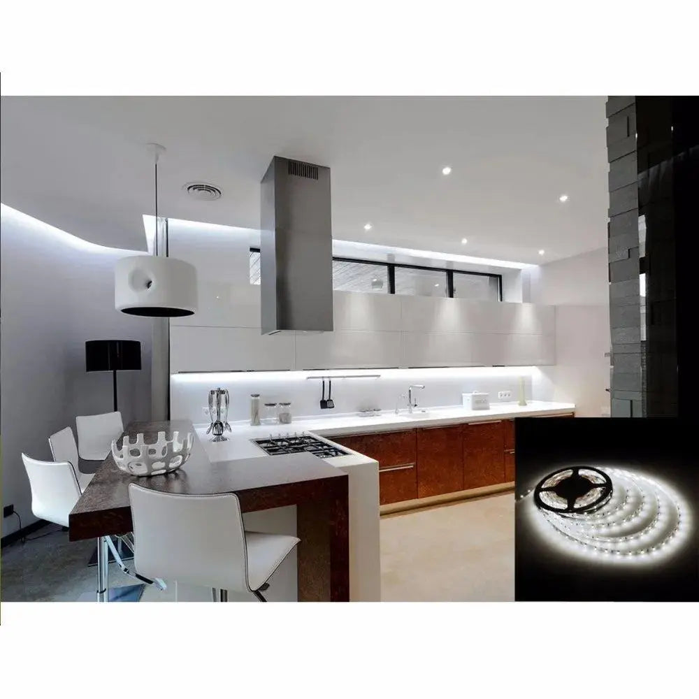 Led Strip Light 5630 5730 Waterproof 12V Flexible Tape 5m Natural White 4000K Cold White Warm White 3000K 6500K Red Green Blue PST PS Tradings