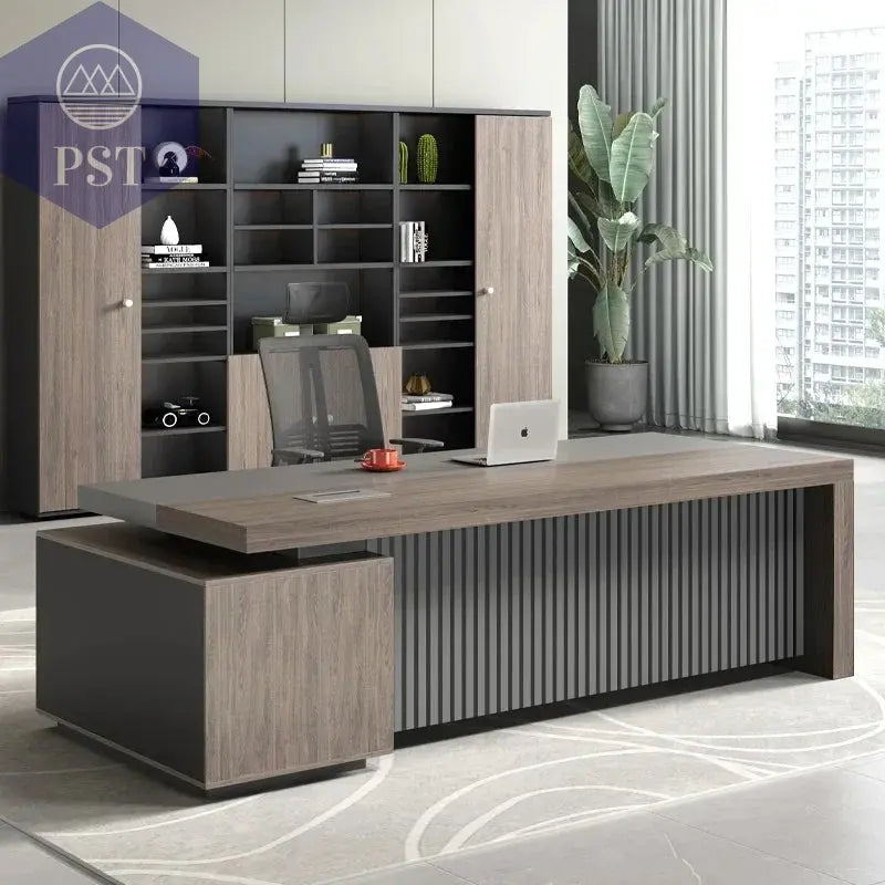 Moderner Büro Schreibtisch mit StauraumBüromöbel PST PS Tradings 180x80x75cm-desk PST PS Tradings