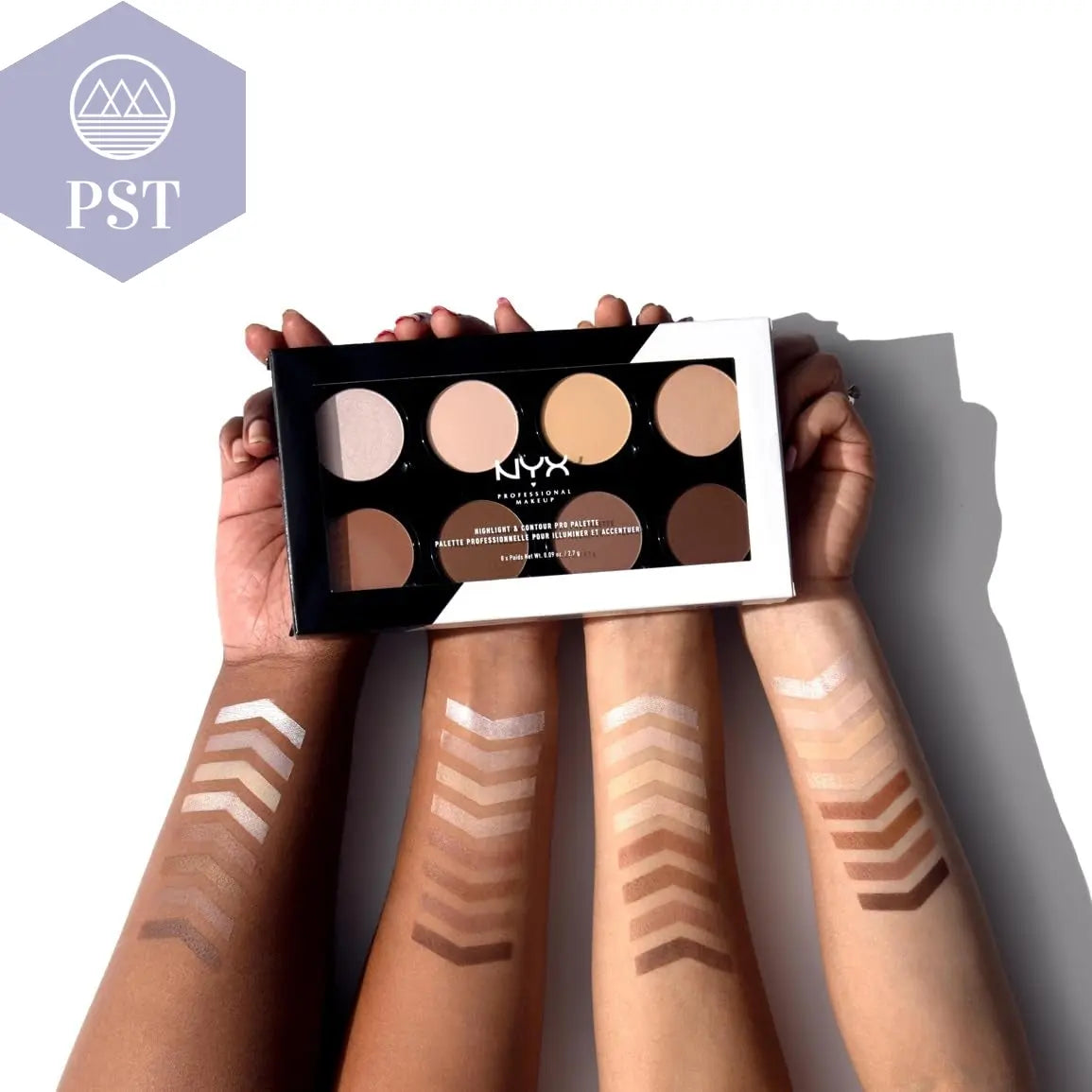 NYX Professional Makeup Highlight & Contour Pro Palette, Puder Konturen Kit, 8 Verblendbare Matte Und Perlmutttöne PST PS Tradings PST PS Tradings PST PS Tradings NYX Professional Makeup Highlight & Contour Pro Palette, Puder Konturen Kit, 8 Verblendbare Matte Und Perlmutttöne