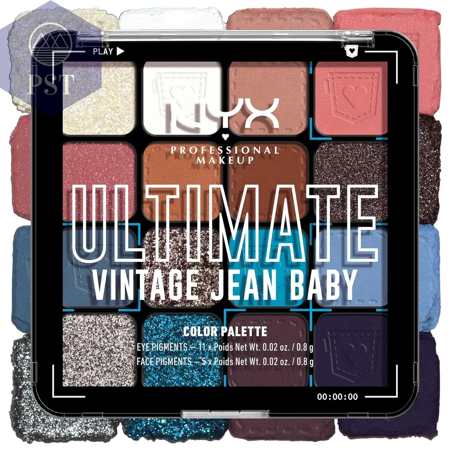 NYX Professional Makeup Lidschattenpalette Mit 16 Farbtönen, Intensives Und Langanhaltendes Finish, Vegane Formel Ohne Inhaltsstoffe Tierischen Ursprungs, Ultimate Shadow, Farbton: Warm Neutrals PST PS Tradings PST PS Tradings Vintage-Jean-Baby PST PS Tradings NYX Professional Makeup Lidschattenpalette Mit 16 Farbtönen, Intensives Und Langanhaltendes Finish, Vegane Formel Ohne Inhaltsstoffe Tierischen Ursprungs, Ultimate Shadow, Farbton: Warm Neutrals