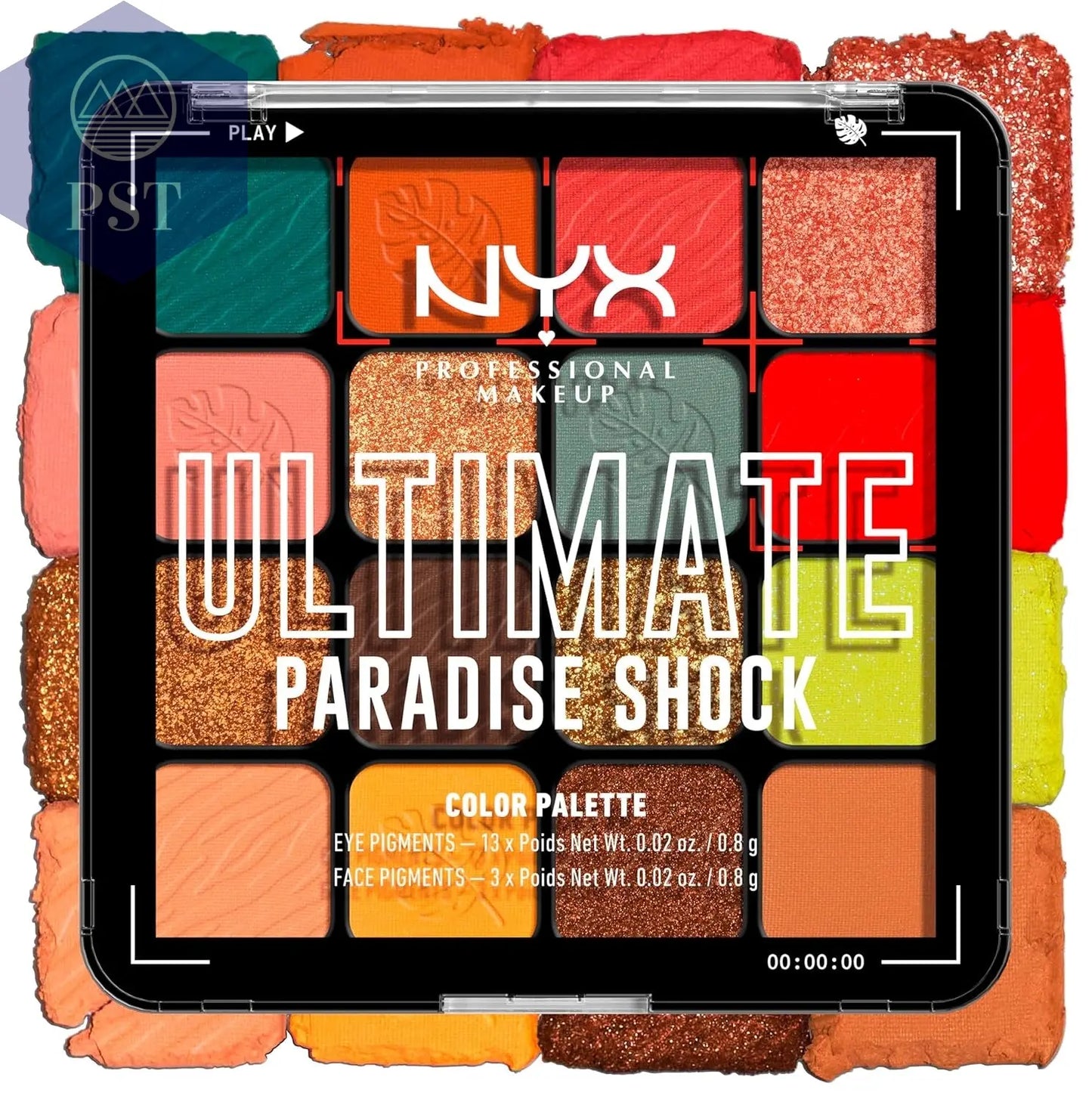 NYX Professional Makeup Lidschattenpalette Mit 16 Farbtönen, Intensives Und Langanhaltendes Finish, Vegane Formel Ohne Inhaltsstoffe Tierischen Ursprungs, Ultimate Shadow, Farbton: Warm Neutrals PST PS Tradings PST PS Tradings Tropic-Shock PST PS Tradings NYX Professional Makeup Lidschattenpalette Mit 16 Farbtönen, Intensives Und Langanhaltendes Finish, Vegane Formel Ohne Inhaltsstoffe Tierischen Ursprungs, Ultimate Shadow, Farbton: Warm Neutrals