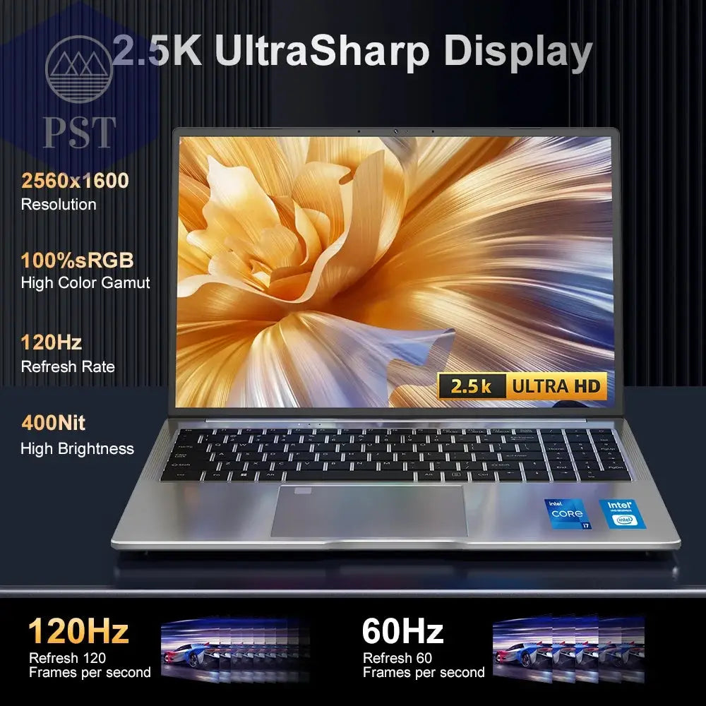 Ninkear N16 PRO Gaming-Laptop 13. Intel I7-13620H 16-Zoll 2,5K IPS 120Hz Computer 32 GB DDR4+1 TB SSD Wifi 6 Gesichtserkennung PST PS Tradings Ninkear N16 PRO Gaming-Laptop 13. Intel I7-13620H 16-Zoll 2,5K IPS 120Hz Computer 32 GB DDR4+1 TB SSD Wifi 6 Gesichtserkennung