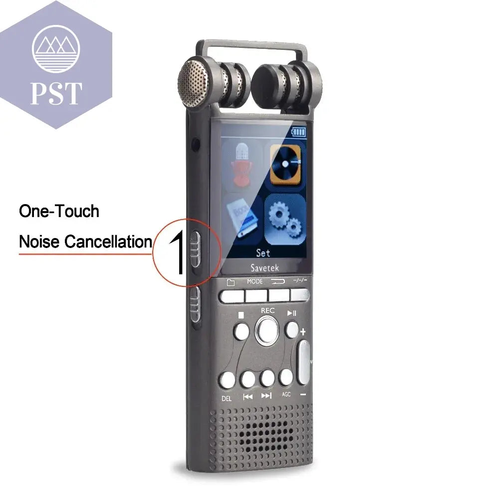 Professional Voice Activated Digital Audio Recorder 16GB 8GB USB Pen Non-Stop 100hr Recording PCM 1536Kbps External Microphone Audio Recorder PST PS Tradings