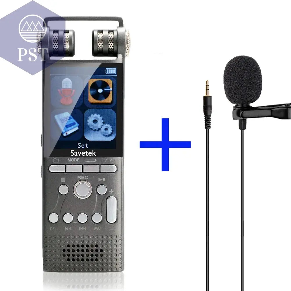 Professional Voice Activated Digital Audio Recorder 16GB 8GB USB Pen Non-Stop 100hr Recording PCM 1536Kbps External Microphone Audio Recorder PST PS Tradings