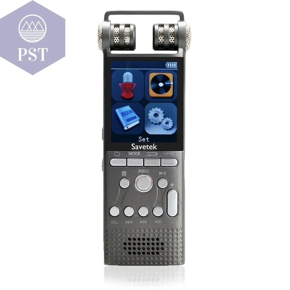Professional Voice Activated Digital Audio Recorder 16GB 8GB USB Pen Non-Stop 100hr Recording PCM 1536Kbps External Microphone Audio Recorder PST PS Tradings