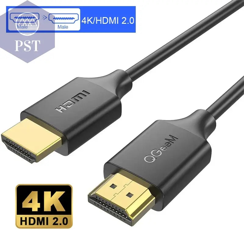 QGeeM 8K HDMI Kabel HDMI 2.1 für Xiaomi Xbox PS5 PS4 Chromebook 120Hz Splitter Cord Cable PST PS Tradings