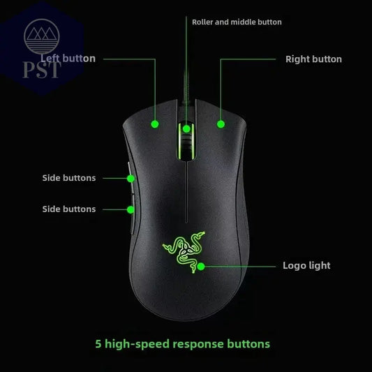 Razer Deathadder Viper Standard Edition 6400 Gaming Maus E-Sports PST PS Tradings PST PS Tradings PST PS Tradings