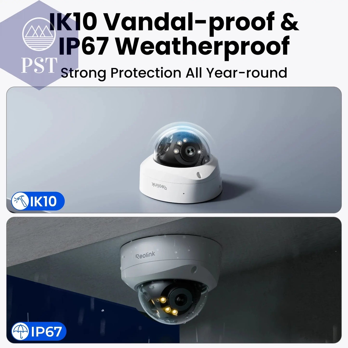 Reolink 8 MP 16 MP Poe Ip-Kamera IK10 Vandalensichere Überwachungskamera Dual-Objektiv 180 ° Panorama-Überwachungskameras Mit Spotlight PST PS Tradings PST PS Tradings PST PS Tradings Reolink 8 MP 16 MP Poe Ip-Kamera IK10 Vandalensichere Überwachungskamera Dual-Objektiv 180 ° Panorama-Überwachungskameras Mit Spotlight