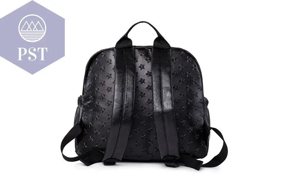Soboba Diaper Bags for Mummy PU Waterproof Large Capacity Nappy Changing Bag Hanging on Stroller 3D Star Pattern Diaper Bag - PST PS Tradings