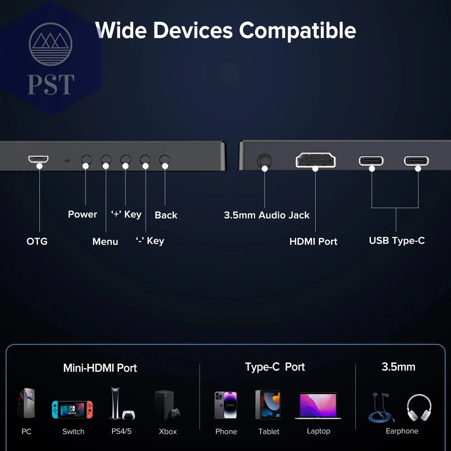 UPERFECT 2K 144Hz Portable Gaming Monitor 17.3 Inch HDR FreeSync HDMI Type C Second Screen For Laptop PC Mac Phone Game Console PST PS Tradings PST PS Tradings PST PS Tradings UPERFECT 2K 144Hz Portable Gaming Monitor 17.3 Inch HDR FreeSync HDMI Type C Second Screen For Laptop PC Mac Phone Game Console
