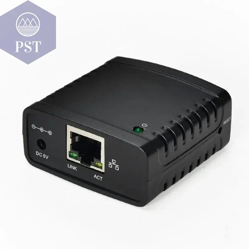 USB 2.0 Port LPR Printer Server MFT Print With 10/100Mbps Ethernet Port Sharing a LAN Networking Printer Adapter PST PS Tradings