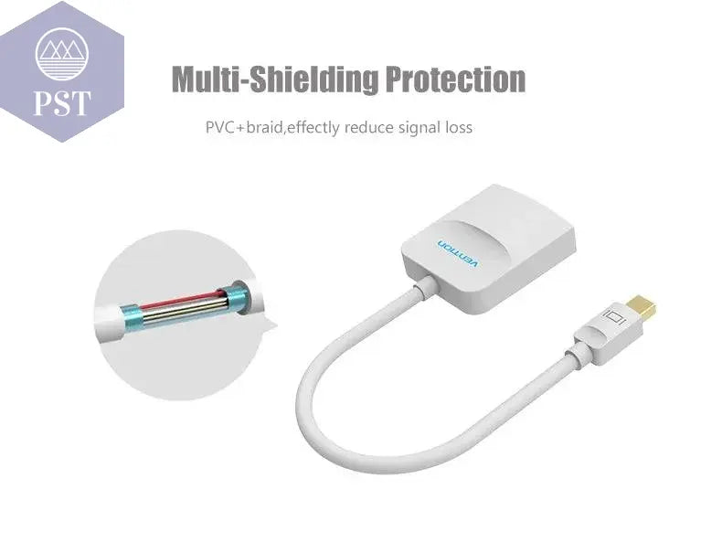 Vention Thunderbolt To HDMI Converter Mini Displayport To HDMI Adapter Cable for Apple MacBook Air Pro iMac Mac Surface Mini DP - Property & Safety Tradings