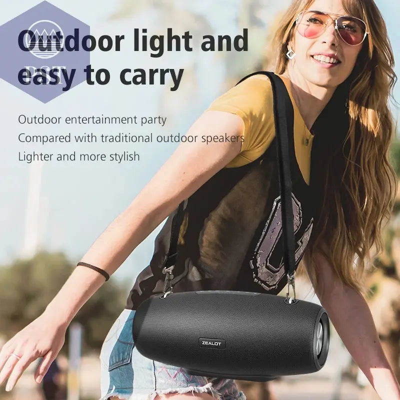 ZEALOT S67 60W Bluetooth Lautsprecher mit Bass PST PS Tradings Bluetooth PST PS Tradings PST PS Tradings ZEALOT S67 60W Bluetooth Lautsprecher mit Bass Bluetooth