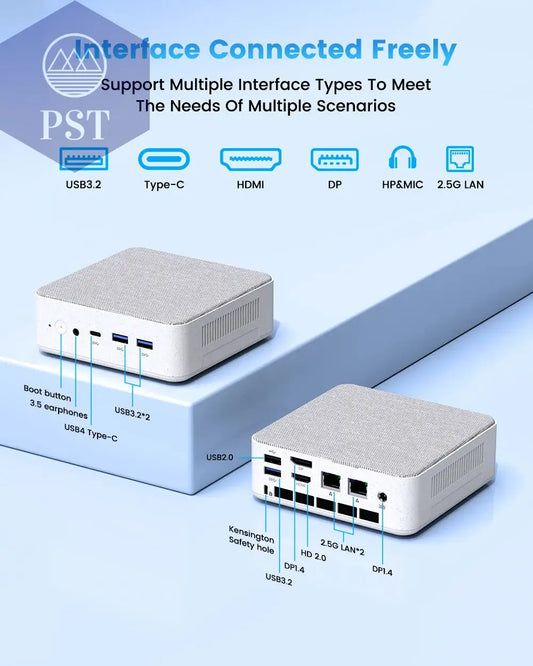 ZXIPC Mini PC AMD Ryzen 5 16GB Windows 11 PST PS Tradings ZXIPC Mini PC AMD Ryzen 5 16GB Windows 11