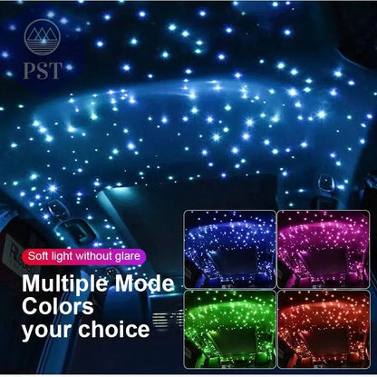 16W LED Twinkle RGBW Roof Fiber Optic Starry Sky Lights For Car Interior Ceiling Lighting Kit APP Music Control LED Ambient Lamp - Property & Safety Tradings