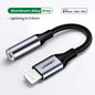 MFi Lightning to 3.5 mm Jack AUX Cable for iPhone      China-Aluminum-Grey PST PS Tradings