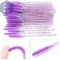 25/50pcs Disposable Eyelash Brush Eyelashes Extension Tools Silicone Gel Material Eyebrow Brushes Mascara Wands Applicator Women       PST PS Tradings