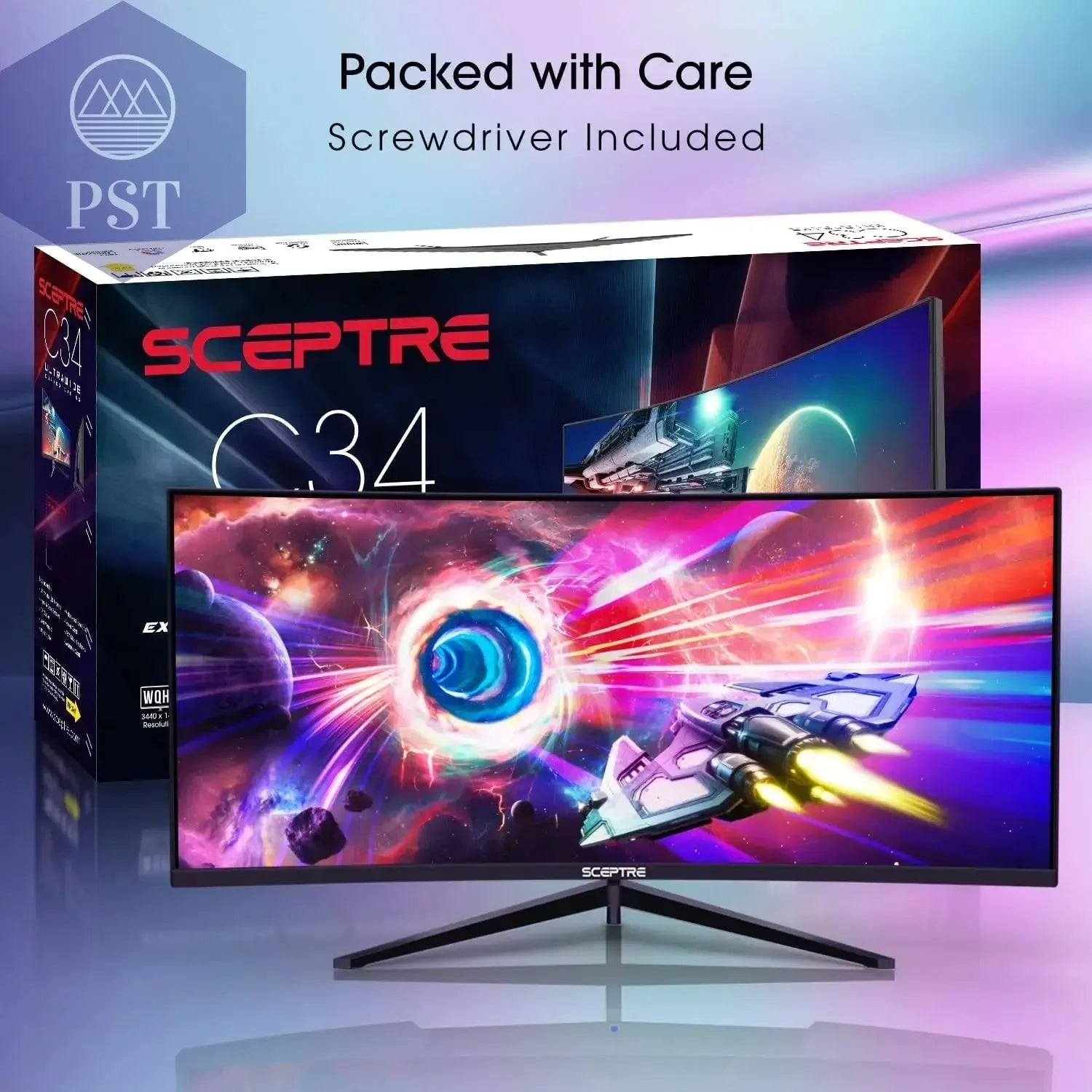 34-Inch Curved Ultrawide WQHD Monitor 3440 x 1440 R1500 up to 165Hz DisplayPort x2 99% sRGB 1ms Picture by Picture, Machine PST PS Tradings  PST PS Tradings  PST PS Tradings 34-Inch Curved Ultrawide WQHD Monitor 3440 x 1440 R1500 up to 165Hz DisplayPort x2 99% sRGB 1ms Picture by Picture, Machine