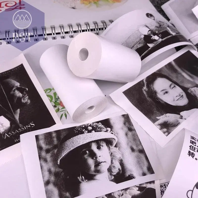 5/10/15/20 57*25mm Thermal Paper White Children Camera Instant Print Kids Camera Printing Paper Replacement Accessories Parts - PST PS Tradings