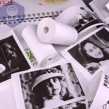 5/10/15/20 57*25mm Thermal Paper White Children Camera Instant Print Kids Camera Printing Paper Replacement Accessories Parts - PST PS Tradings