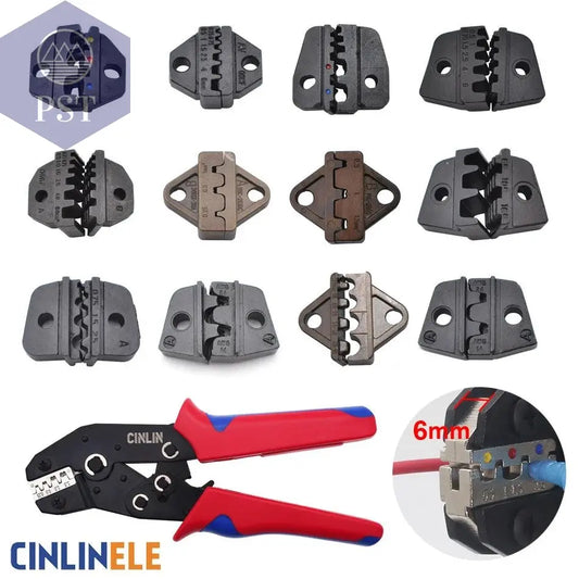 6mm  Crimp Dies Parts Jaws for 7.5Inch Crimp Pliersspacing  Terminals Crimper 02C 58B 2546B 2549 06WF 16WF       PST PS Tradings