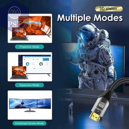 8K @ 60Hz HDMI-Kompatibel Kabel 2,1 Kabel 48Gbps Optische Faser für PS5 PS4 HD TV box Projektor Audio Video HD Kabel lange 8M 10M       PST PS Tradings