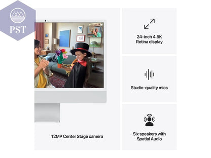 APPLE iMac 24 Zoll M4 16GB 4.5K PST PS Tradings PC PC