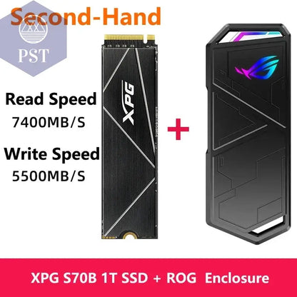 ASUS ROG STRIX ARION M.2 NVMe Gehäuse PST PS Tradings  Used 1T XPG ASUS ROG STRIX ARION M.2 NVMe Gehäuse