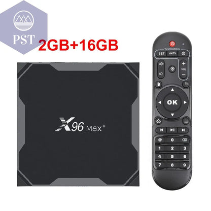 Android 9.0 Amlogic Quad Core 4K TV Box      CN-X96-MAX-2GB16GB PST PS Tradings