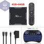 Android 9.0 Amlogic Quad Core 4K TV Box      CN-X96-MAX-4G64G-I8-Bac PST PS Tradings