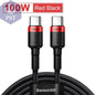 Double Sided USB Type C Cable      China-Black-100W-2m PST PS Tradings
