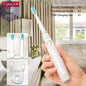 Electric Toothbrush Sonic Rechargeable Top Quality Smart Chip Toothbrush Head Replaceable Whitening Healthy Best Gift ! - PST PS Tradings