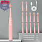 Electric Toothbrush Sonic Rechargeable Top Quality Smart Chip Toothbrush Head Replaceable Whitening Healthy Best Gift ! - PST PS Tradings