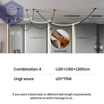 Exklusive LED Pendelleuchte 120-200 cm Design PST PS Tradings  PST PS Tradings Combination-4-Neutral-light PST PS Tradings